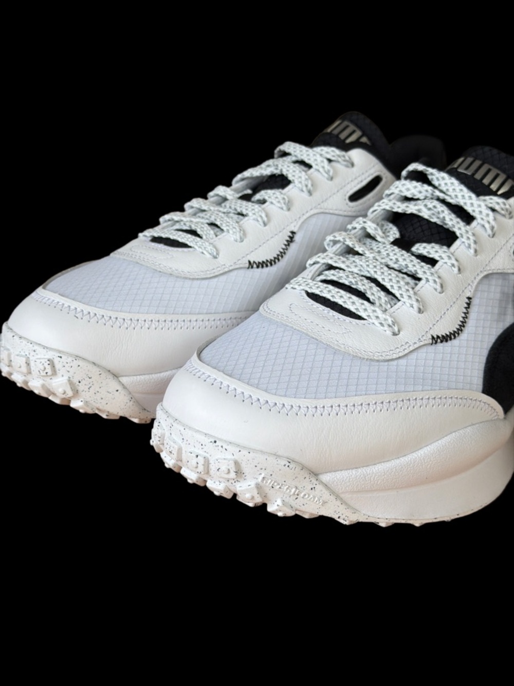 Puma STYLE RIDER ZINC Men’s size 11 White/Black/Puma Silver *NWB* - Picture 3 of 15